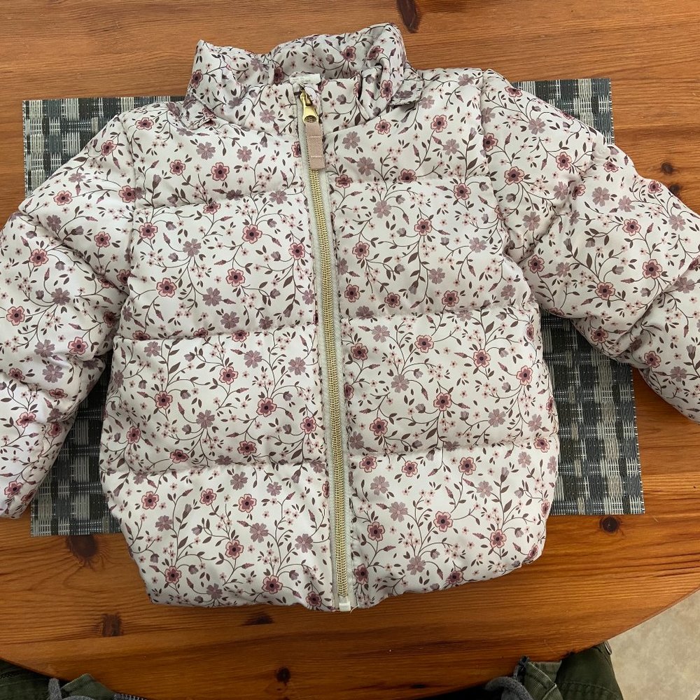 Little Girls H & M Puffer Jacket